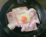 ワンプレート☆ベーコンエッグライス作り方2写真