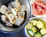 ズッキーニのチャンプルー作り方1写真