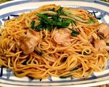 ごま油が香る絶品☘️醤油焼きそば作り方4写真