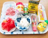楽早☆トマトとモッツァレラチーズのパスタ作り方1写真