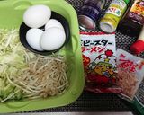 肉不使用！【ベビースターのとん平焼き】作り方3写真