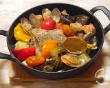 簡単ヘルシー♪野菜たっぷりアクアパッツァ作り方8写真
