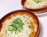 簡単タマゴご飯チーズ焼き作り方3写真