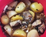 電子レンジ圧力鍋でカブと鯖缶の煮物作り方5写真