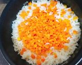 白だし昆布つゆで人参の炊き込みご飯☆作り方4写真