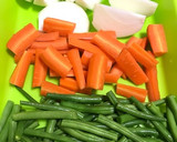 ♡簡単3ステップ！豚肉と野菜の煮物♡作り方1写真