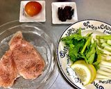 鶏胸肉とセロリのサラダ作り方1写真