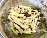 鶏胸肉とセロリのサラダ作り方4写真