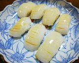 お子様大好き☆ケンサキイカのにぎり寿司作り方4写真