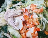 鳥胸肉と海老の餡掛けチャーハン作り方9写真