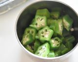 がごめ昆布きざみとオクラのナムル作り方1写真