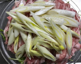 豆苗とばら肉の蒸ししゃぶしゃぶ作り方3写真