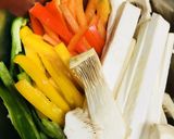 鶏肉の青椒肉絲風４色ピーマンの炒めもの作り方1写真