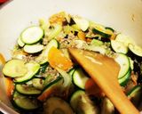 私の好きな夏野菜のトマトカレー作り方3写真