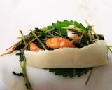 エビと豆苗の春巻き作り方3写真