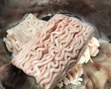 鶏つくね。蓮根と青唐辛子入り味ぽん仕立♪作り方1写真