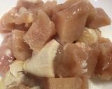 時短！スタミナ満点！ナス鶏胸肉の甘辛炒め作り方2写真