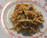 リコッタチーズナッツトマトソースのパスタ作り方9写真
