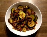 夏野菜とひき肉煮込み作り方7写真