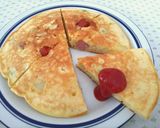 ゴロゴロ具が入ったお食事パンケーキ作り方11写真