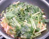 簡単！旨辛☆豚キムチ小松菜作り方4写真