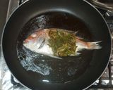 魚・蒸し鯛のネギ黒酢だれ♪簡単作り方9写真