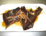 縁側も美味しく！圧力鍋でカレイの煮付け①作り方5写真