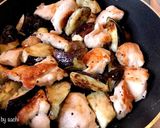 鶏むね肉となすとオクラのピリ辛炒め作り方7写真