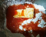 オレンジ色☆野菜ジュースロールパン作り方1写真