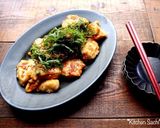 鶏むね肉となすとオクラのピリ辛炒め作り方10写真