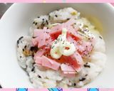 ハムマヨ卵の爆弾ご飯君♪ずぼら楽チン♪作り方3写真