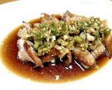 揚げない油淋鶏作り方7写真