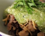 簡単♪美味♪豚肉時雨煮とろとろオクラの丼作り方2写真