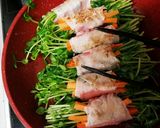 野菜の肉巻き作り方3写真