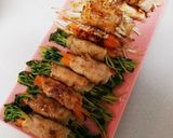 野菜の肉巻き作り方5写真