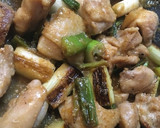 ジューシー♡鶏とネギの甘辛ごま味噌炒め作り方3写真