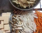 根菜と豚肉の粕汁作り方1写真