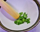 蓼酢の代用に大葉酢（青紫蘇の葉酢）作り方2写真
