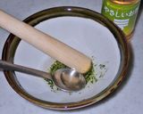 蓼酢の代用に大葉酢（青紫蘇の葉酢）作り方5写真