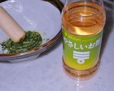 蓼酢の代用に大葉酢（青紫蘇の葉酢）作り方4写真