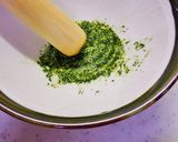 蓼酢の代用に大葉酢（青紫蘇の葉酢）作り方3写真