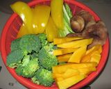 豆腐ディップのバーニャカウダ♪作り方3写真