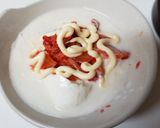 豆乳豆腐のキムチ乗せ作り方2写真