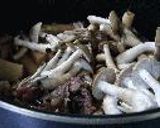 生麩ときのこのすき焼き風作り方2写真