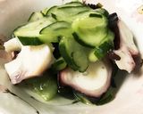 簡単タコの酢の物作り方4写真
