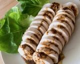 やわらか鶏むねロール♪作り方3写真