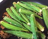 オクラの香味炒め作り方3写真