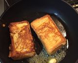 簡単！ふわふわフレンチトースト朝ごはん作り方5写真
