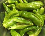 ししとうの塩糀炒め作り方1写真