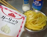 最速のアマニ油のにんにくパスタ作り方12写真